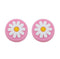 Pink Flower Thumb Grips